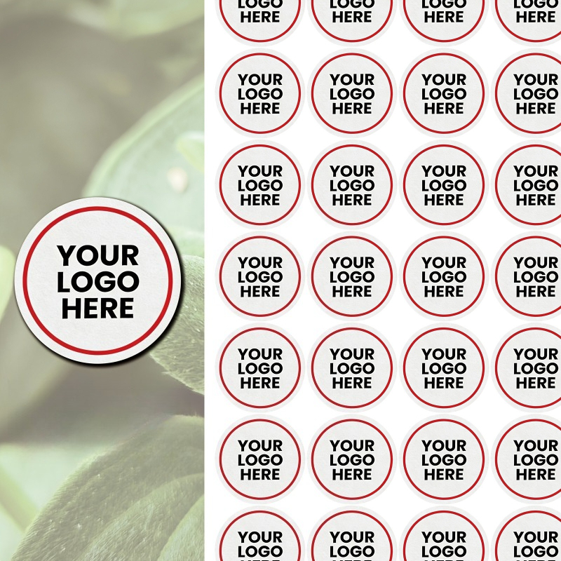 TEMU Custom Round Stickers, Personalized Labels, Self-adhesive Stickers Customizable With Pictures/logos/texts/graphics, Suitable For Various Events: