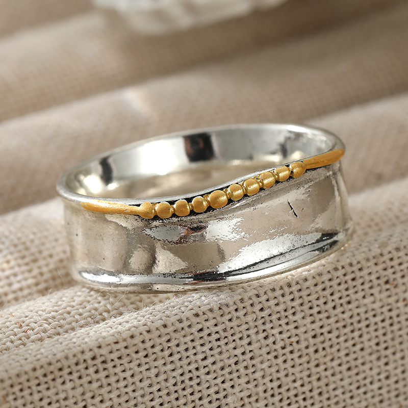Bohemian Hammered Ethnic Style Ring
