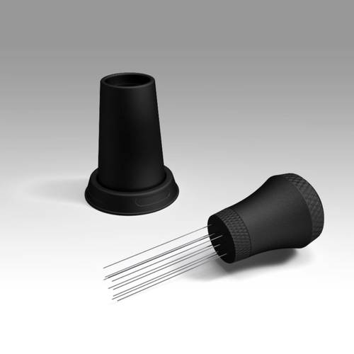 espresso additions including a coffee distribution tool leveler and stirrer for use in cafes offices kitchens and restaurants