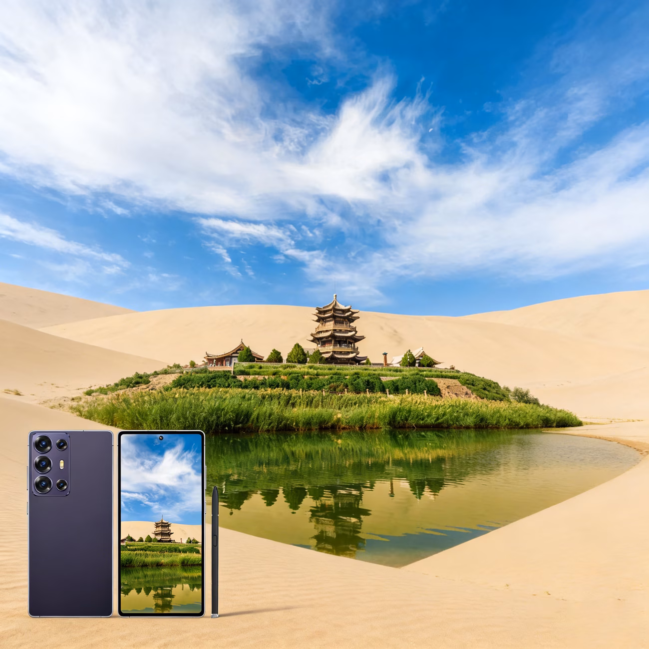 large screen smartphone 4gb 64gb storage high definition full screen lightweight and easy to carry recognition unlock precise gps navigation built for convenient operation in multiple colors Product details 3