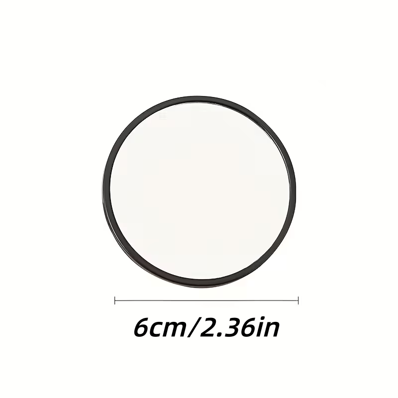 10pcs Compact Portable Single-Sided Round Mirror with Bags