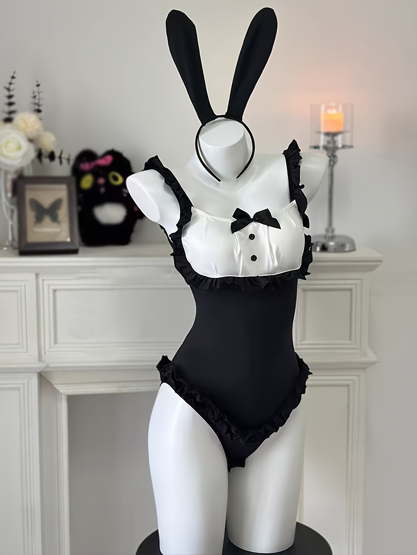 sexy bunny costume lingerie Sexy girl lingerie tease