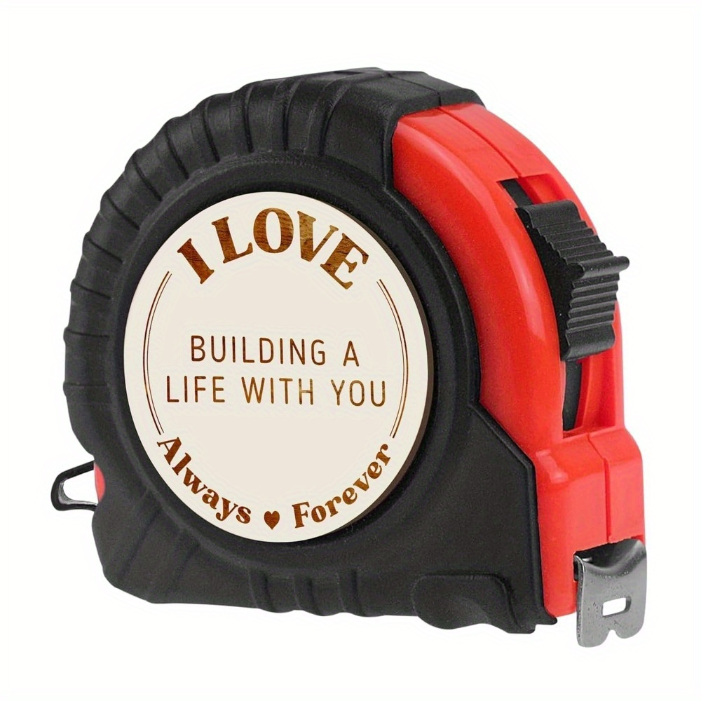 Image of Gift For Husband, Boyfriend - I A You Tape Measure - Christmas, Valentines, Anniversary Tool Gift For Him - Men Gift For Husband, Boyfriend From Wife, Girlfriend