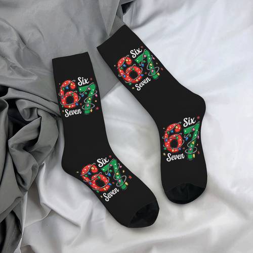 item picture 67 meme funny christmas pajamas boys girls s novelty unisex sock funny socks gift