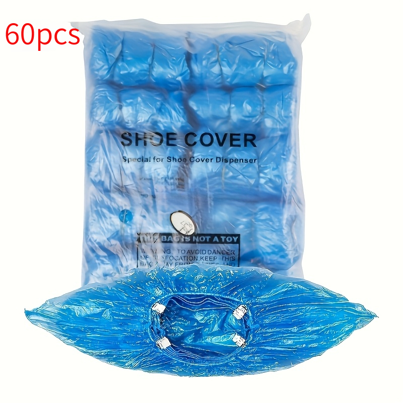 Image of Specifically Designed For Shoe Cover Machines, Shoe Covers Contain 60 Units. Are And Remove, Eliminating The Need For . Are Suitable For Use At Parties, Gatherings