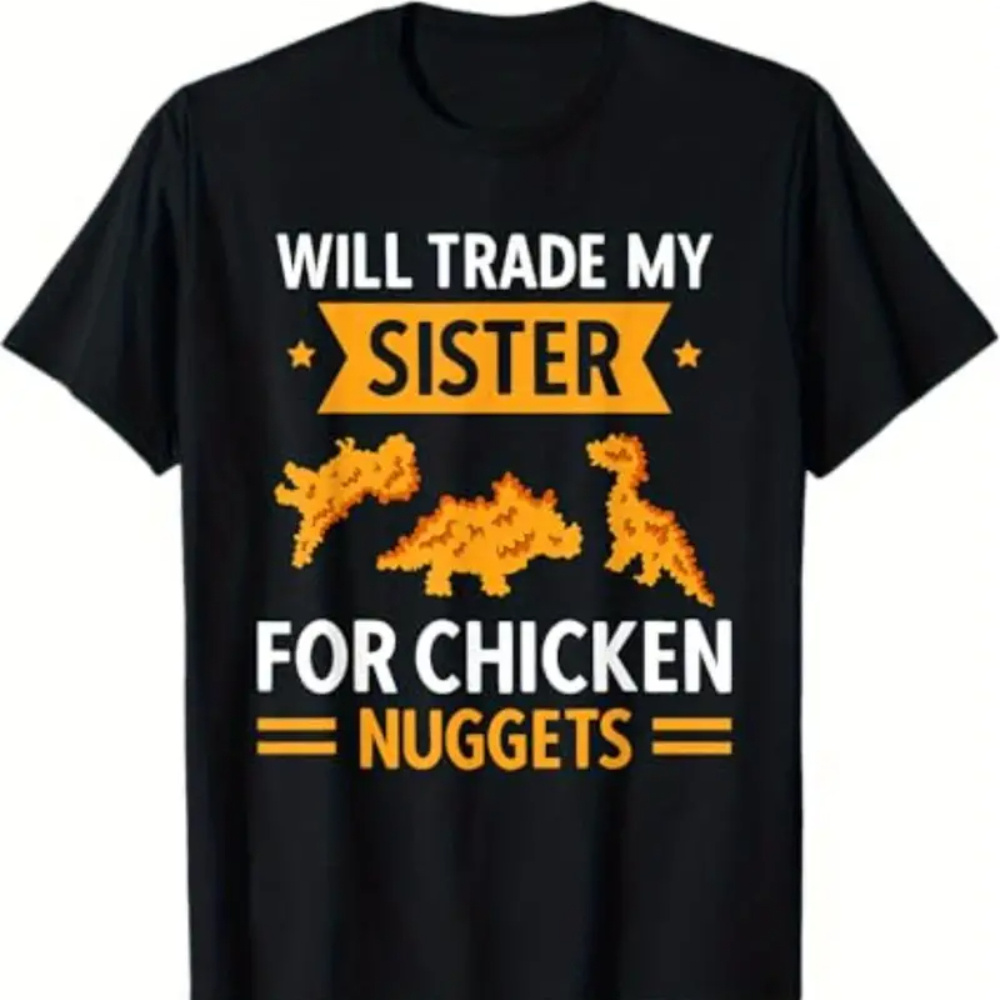 

Chicken Dream: Boys' Soft Cotton T-shirt With - Teens, Casual Wear & Gifts