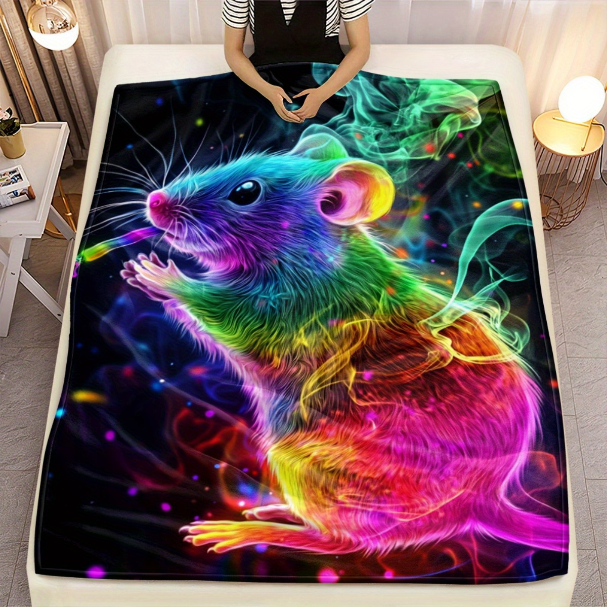 rat blanket sold on Temu United States