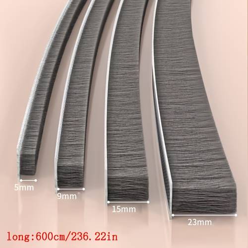 brush type windproof bar suitable for sealing doors and windows insulating strip for filling windproof strip for window sealing strip