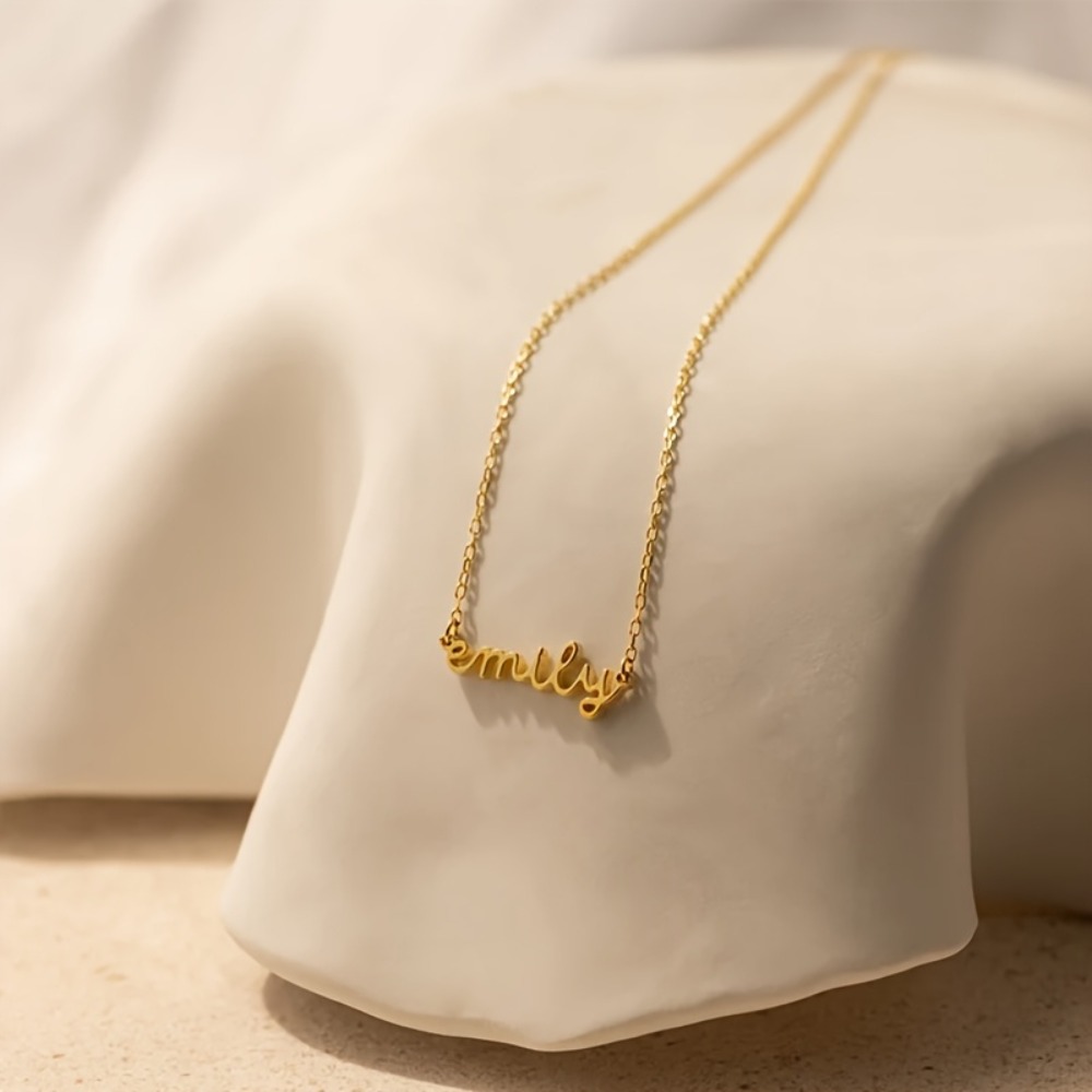 Caitlyn's Personalized Layered Name Necklace, Mom Gift