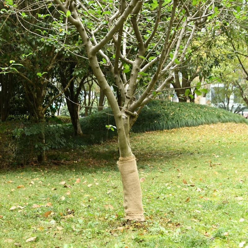 TEMU Toile de jute de 0,5 par 10 mètres, entièrement en jute, avec un poids de 200 par