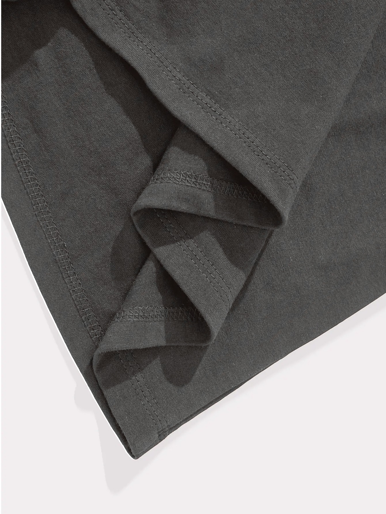 Tricou bărbătesc 100% bumbac cu guler rotund casual, un top esențial de vară, respirabil și fabricat din