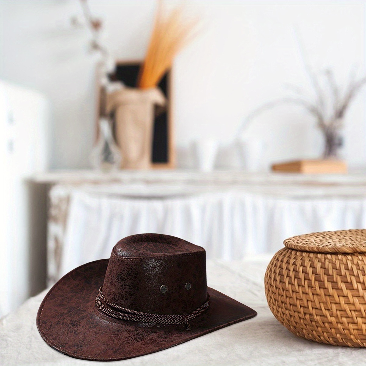 Wide Brim Cowboy Hat For Working Outside Jual Men Women Classic