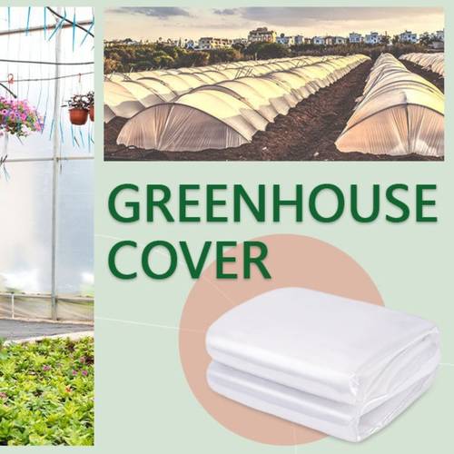 6 mil clear greenhouse plastic sheeting 10 x 20 uv resistant polyethylene greenhouse film hoop green house plastic cover for agriculture garden