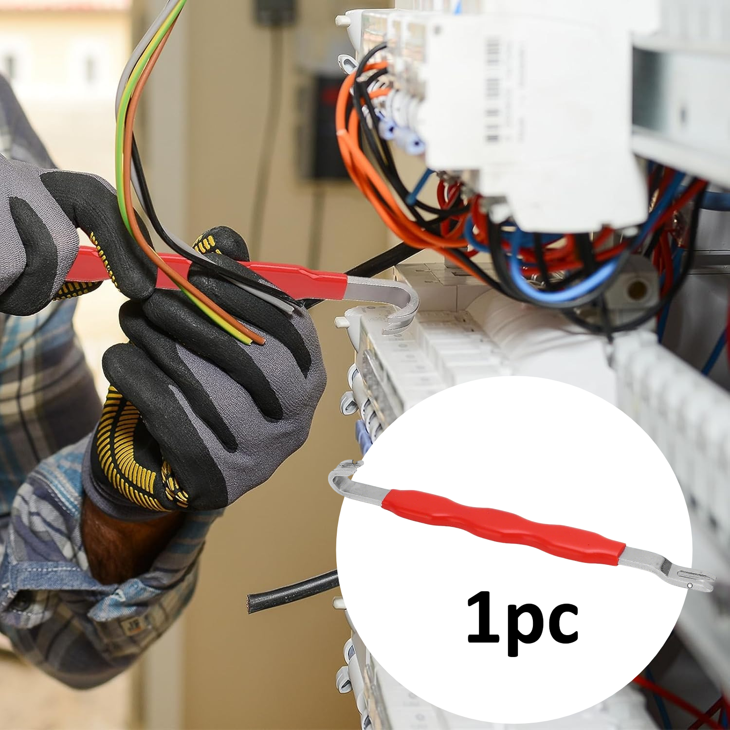 TEMU Séparateur de connecteur électrique, barre à pour connecteur de fil de cordon de câblage automobile, barre à pour connecteur de fil de cordon de