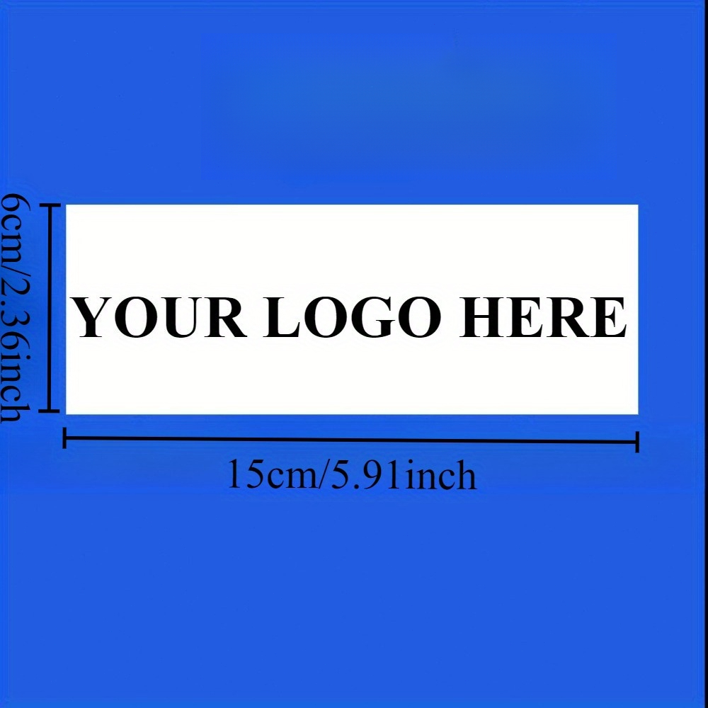 TEMU 10 Sheets Custom 3d Uv Printed Stickers And Labels, Rectangular 4 Different Sizes Available, Background Customization. Durable Stickers Are