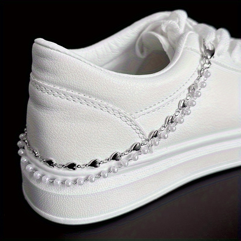 Lot De 18 Breloques En Forme De Chaussures Punk Avec Chaîne Pour Chaussures, Rivets Et Cônes En Métal Pour Sabots, Sandales, Accessoires De Sabot, Accessoires De Fête Pour Filles Et Femmes