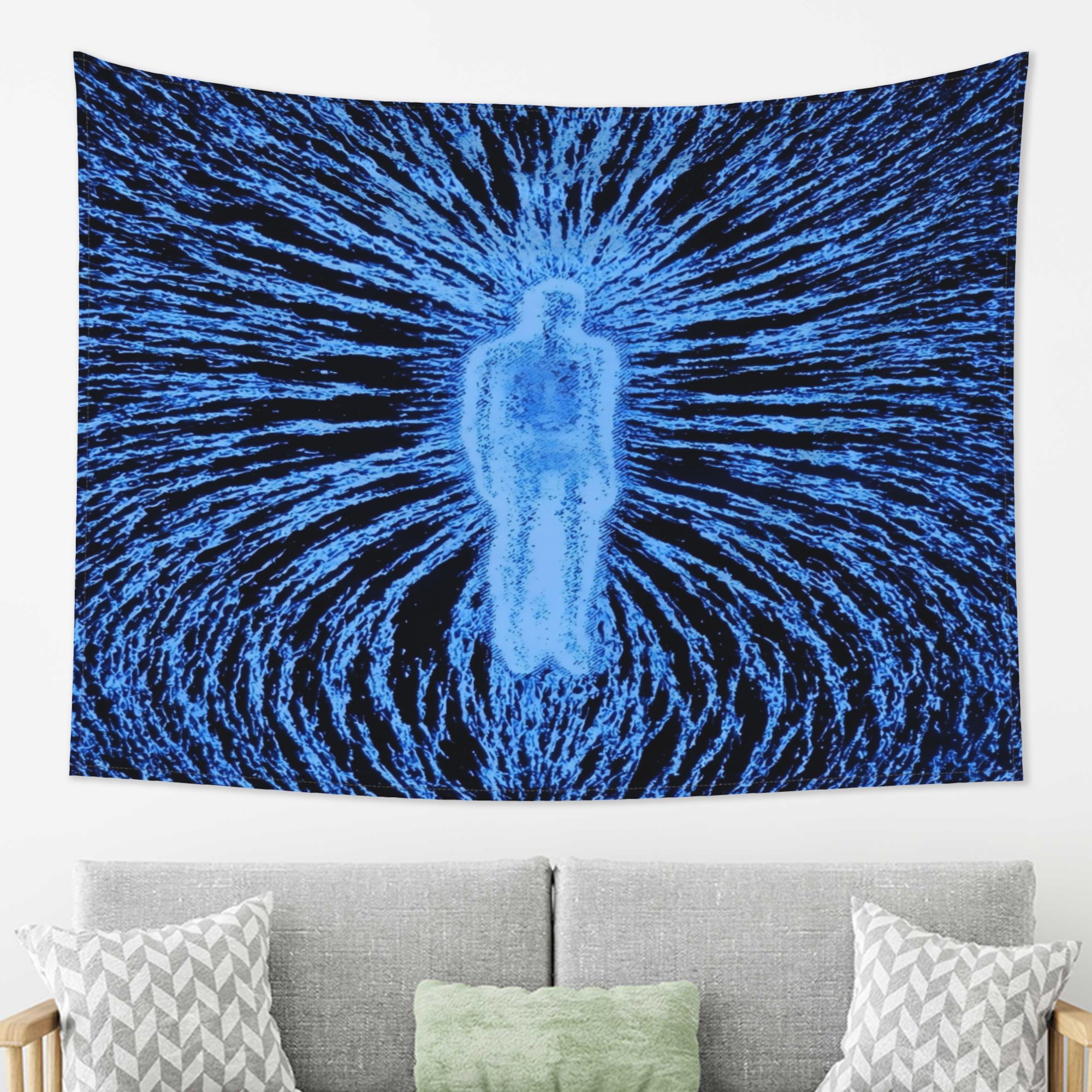 TEMU A Minimalist Tapestry That Your Mind, Ideal For Aesthetic Lovers, Bedroom Decor, Suitable For Various Holidays, An Excellent Gift, Wall Tapestry