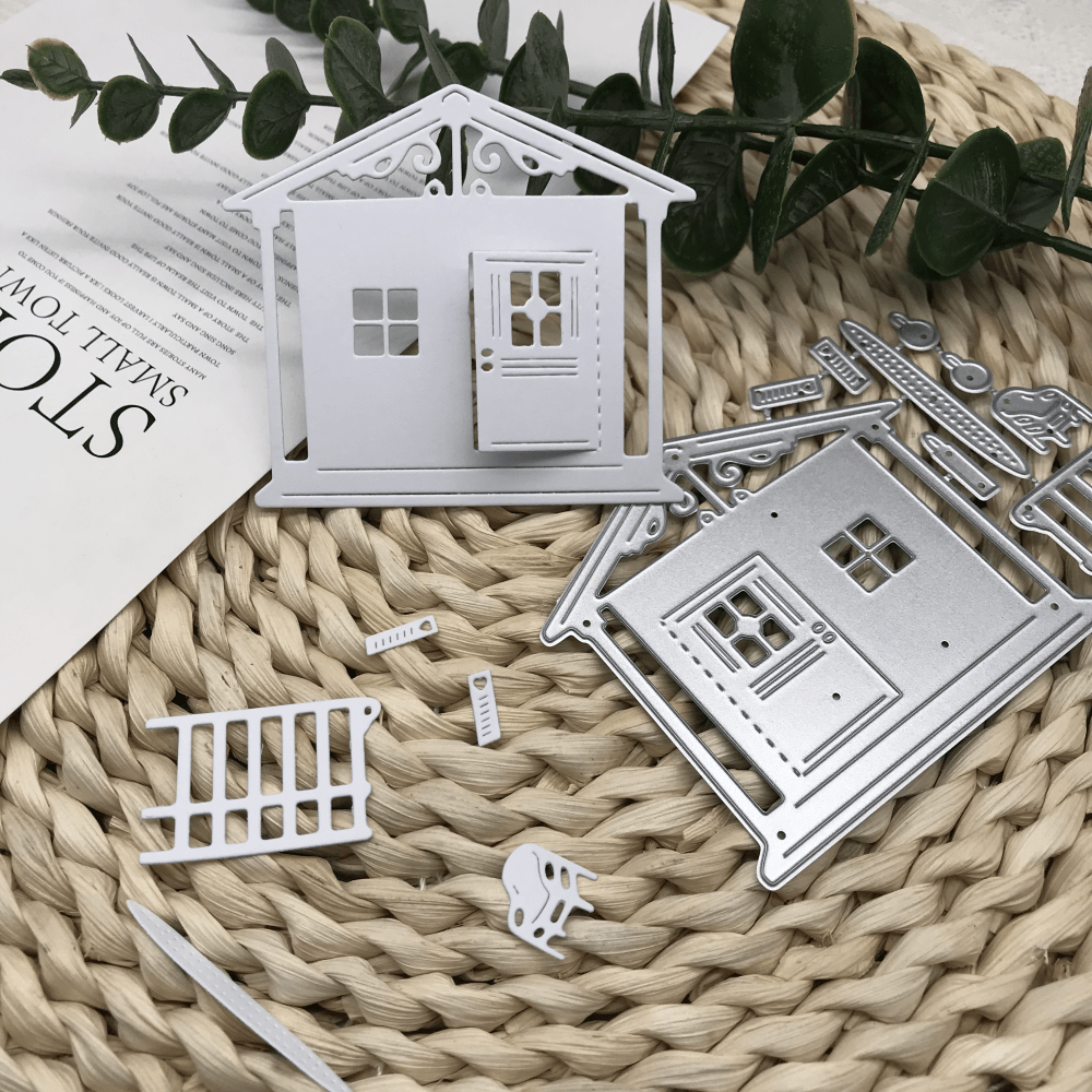 Fustelle Per Scrapbooking E Goffratura – Set In Acciaio Al Carbonio, Compatibili Con Sizzix Big Shot E Cuttlebug
