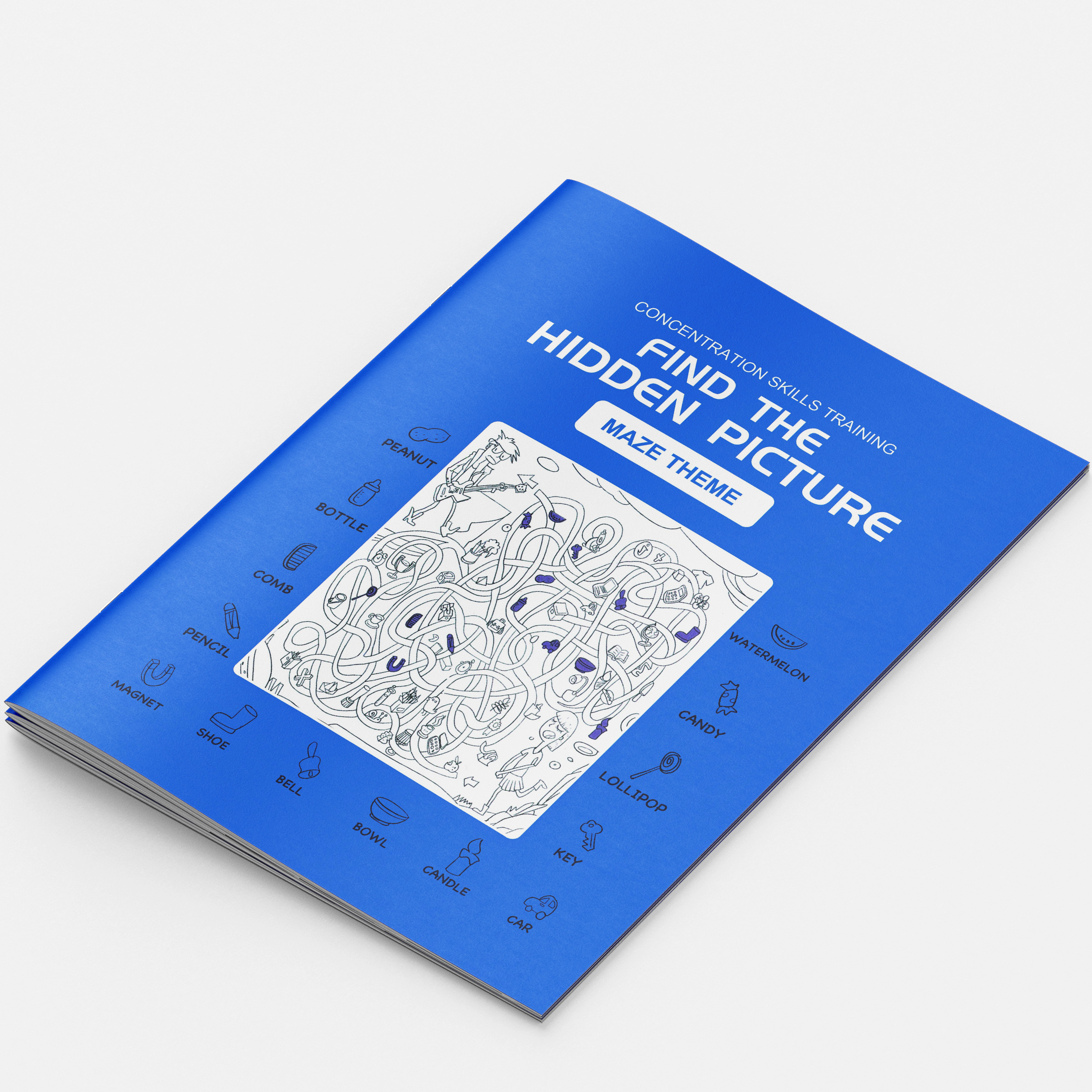 Fun & Engaging Children's Book: Full of Hidden Images for Enhanced Cognition & Engagement