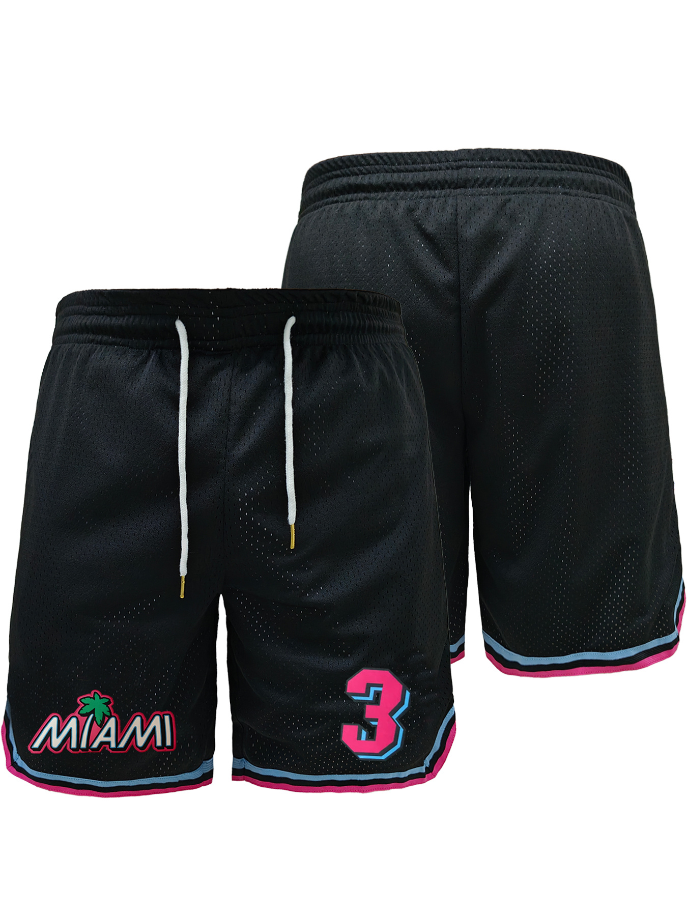 mens 3 letter embroidery fashion stretch black sports basketball shorts breathable quick drying ideal for basketball running tennis   outdoor activities