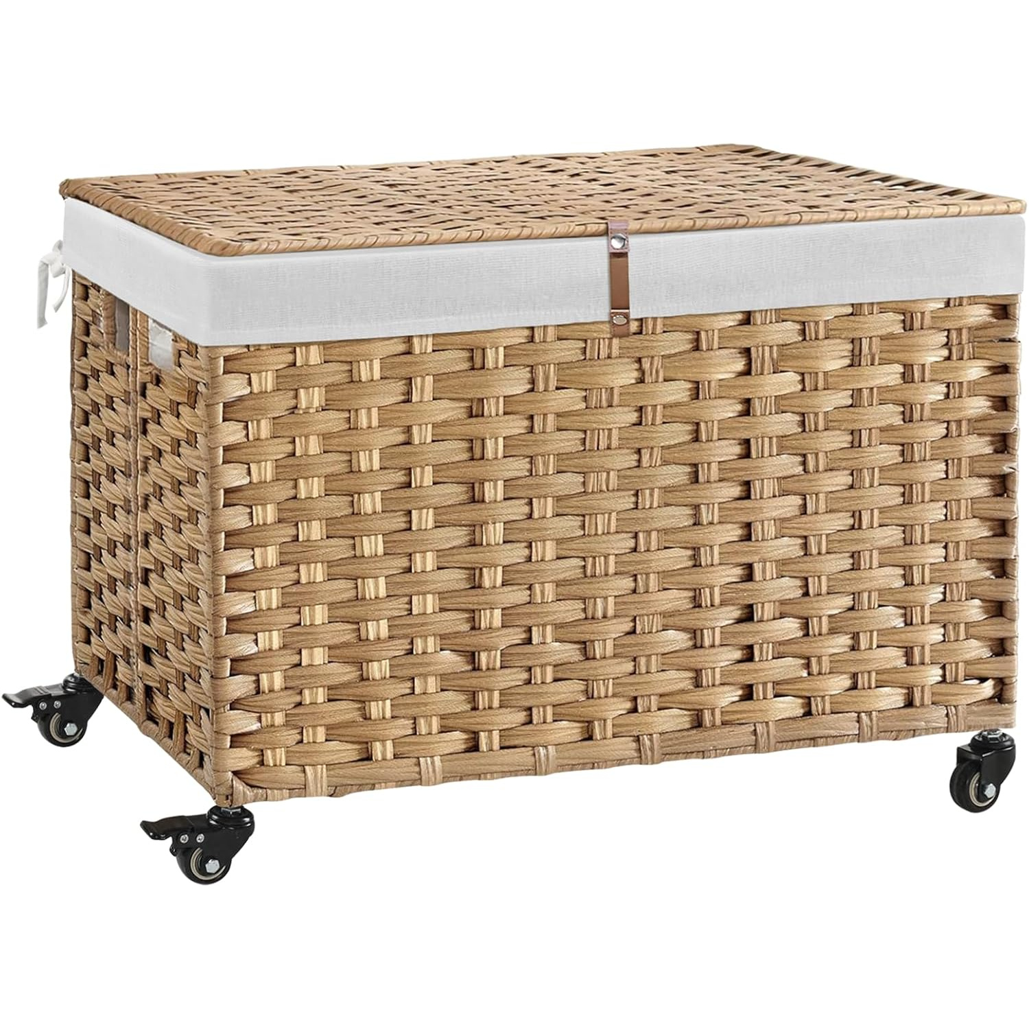 blanket basket with lid sold on Temu United States display picture 1