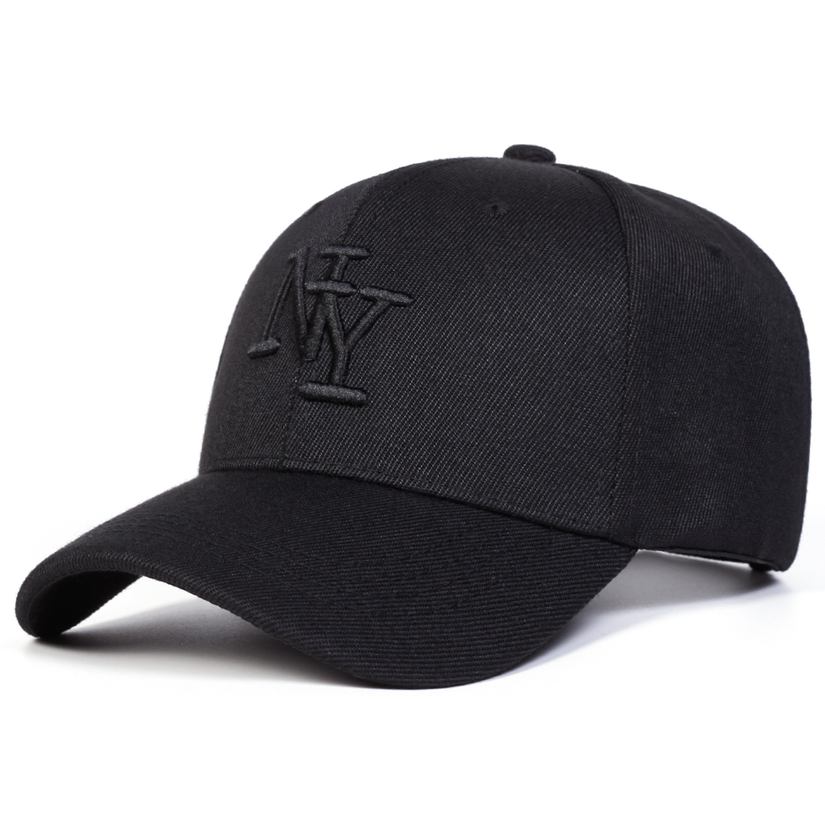 TEMU 1 Men's Ny Embroidered Baseball Outdoor Adjustable Fashion Casual Hat Suitable For Spring And Autumn Travel Beach Party