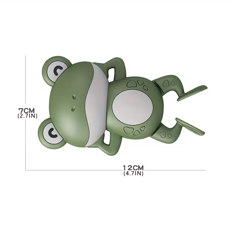 interactive bath toys moving frog babies with water clock educational swimming toys for toddlers infants safe non toxic red blue birthday party decoration ideas Product details 4