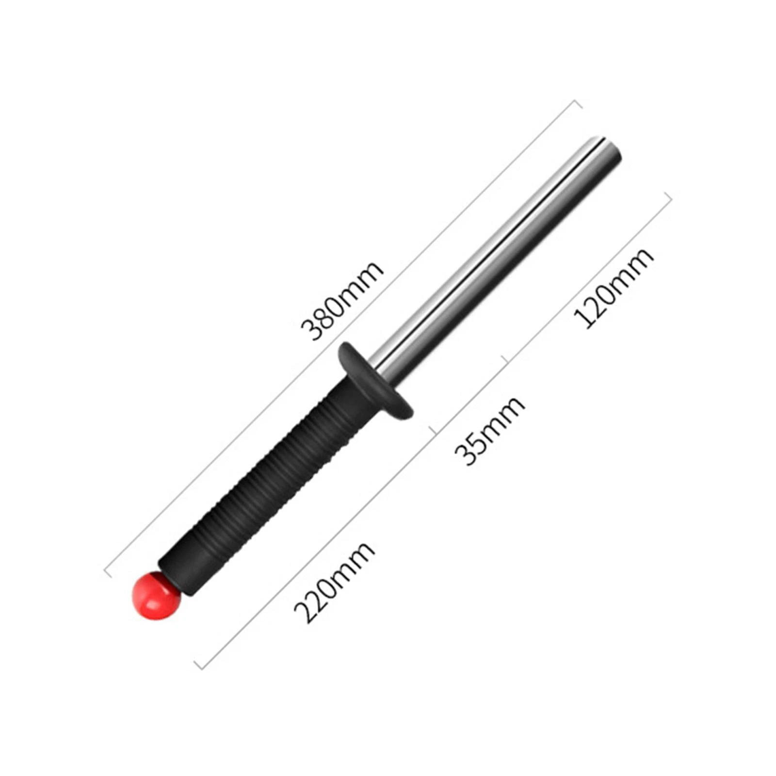 1pc A 380mm Stainless Steel Handheld Telescopic Tool Featuring A Strong Magnetic Bar, Designed For Pulling And Removing Iron Shavings