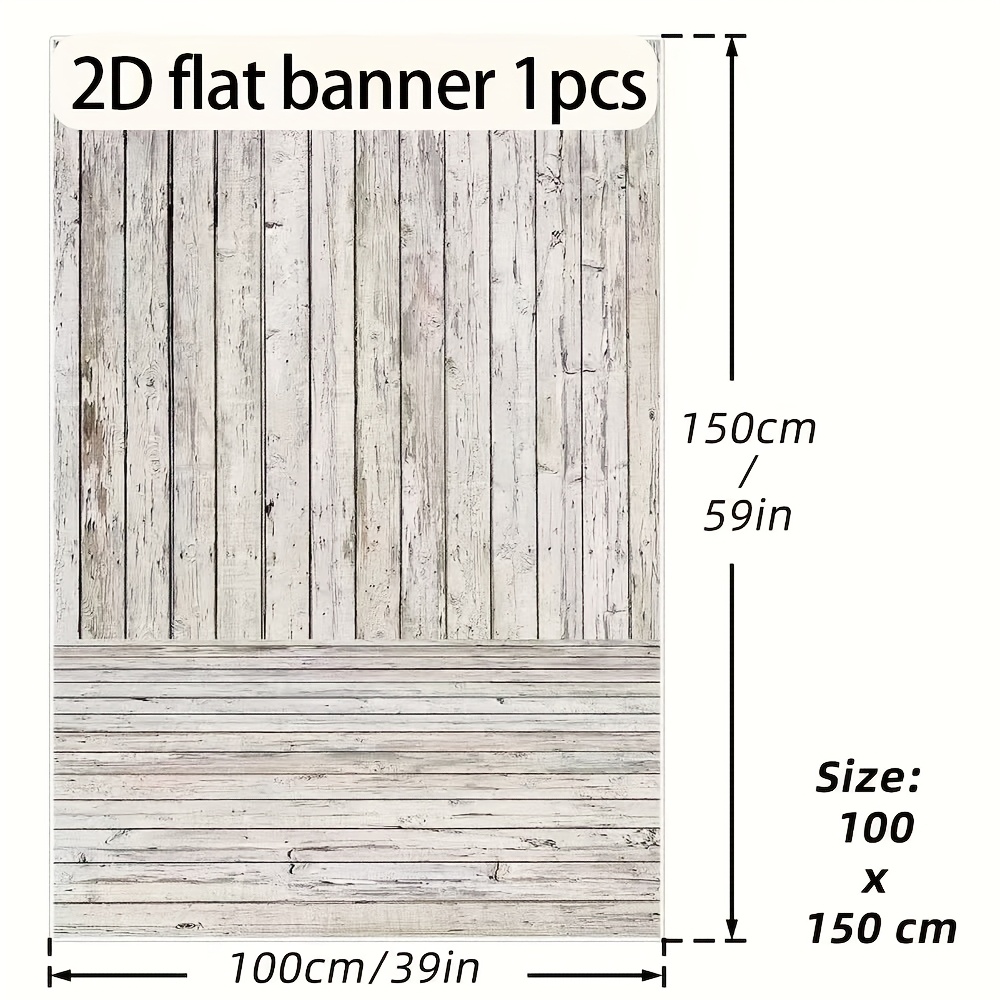 2D Flat 1pc Background Banner for Events