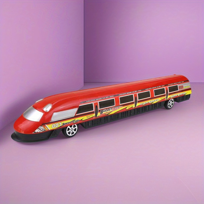 Keenso Tren De Juguete De Aleación - Coche Modelo Con Mecanismo De Conexión Y Movimiento Automático - Regalo Educativo Para Niños - Color Blanco