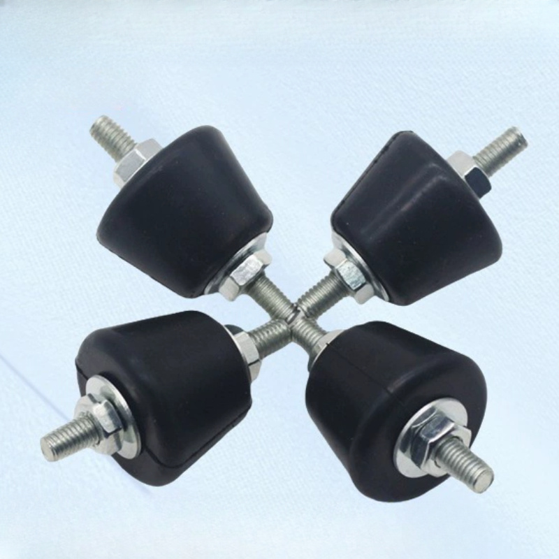 E-shop 4er-Set Dämpfer für Klimaanlage M8 Klimaanlage Leiser Block Klimaanlagenlager Wandmontage Vibrationsschutz Anti-Vibrationsfüße Stoßdämpfer