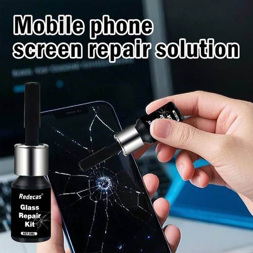 glass repair kit quick drying repairs glass fractures convenient application toolkit