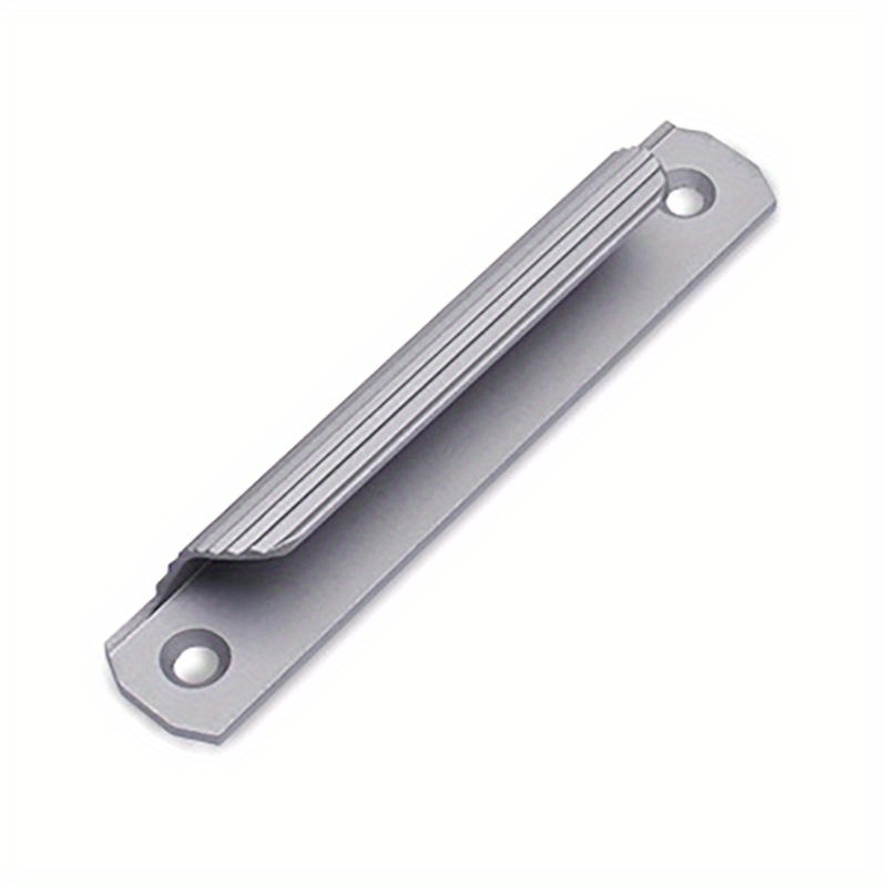 2-Pack White Aluminum Sliding Door Handle – Modern Pull For Drawers, Cabinets, Wardrobes, Screens, And Patio Doors (9cm)