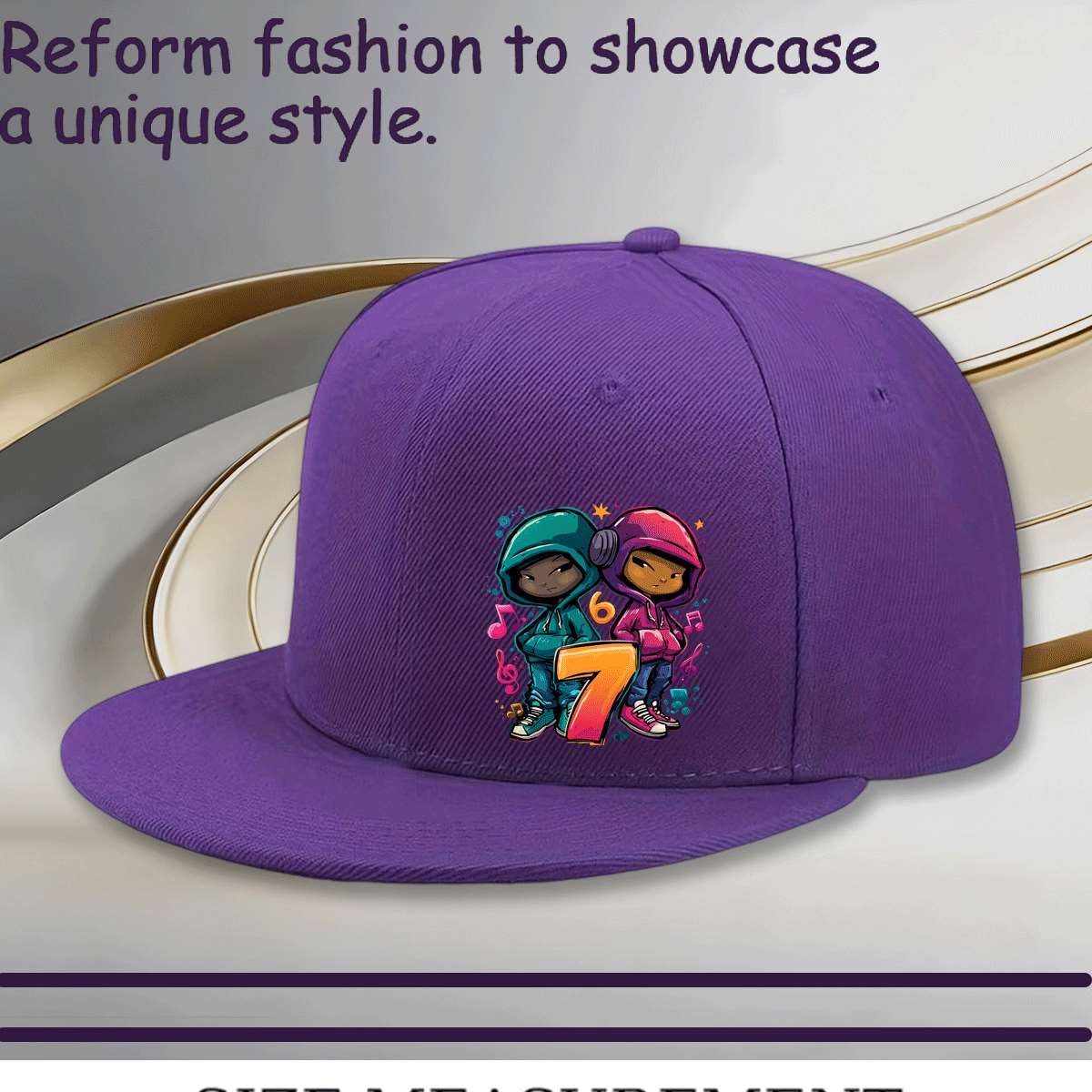 TEMU Street Fashion 67 Digital Character Print Baseball Cap, Unisex Design, Suitable For , For Everyday