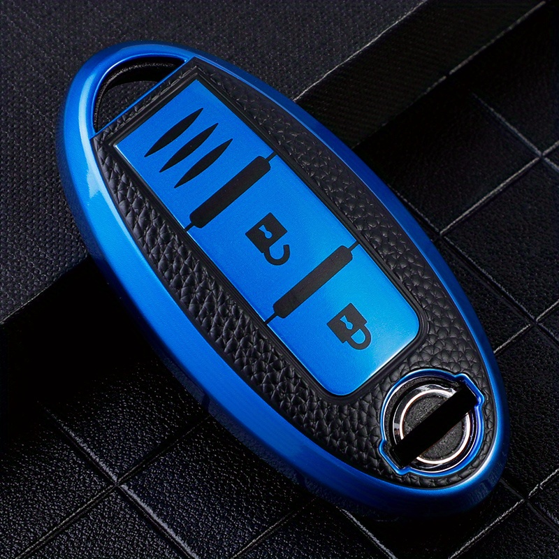 TEMU Tpu Car Key Case Suitable For Leaf Qashqai J11 J10 X Trail T32 Versa Note Patrol Key Case Accessories