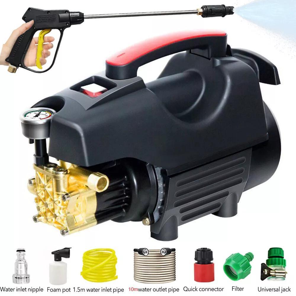 

Portable - Washer - 2000w, 3500psi, - Car & Tool 23ft Hose, Foam & Accessories,