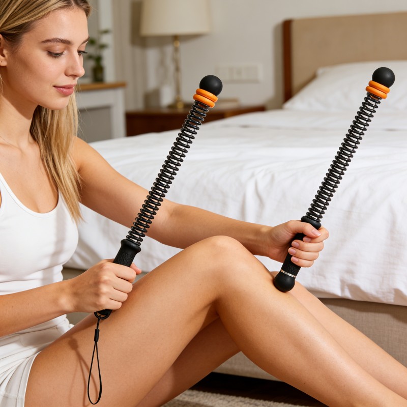 Intermittent Bursts of Rope Skipping Can Help Break Through Weight Loss Plateaus, with High-Density Materials That Are Durable And Wear-Resistant, Allowing You to Swing It Even by Your Dorm Bed for Rapid Fat Burning - Image 2