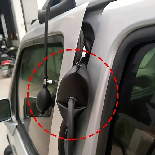 all in emergency repair toolkit an inflatable safety air pump emergency unlocking tools covering like flat tires and locked cars its portable design fits multiple vehicle models without battery