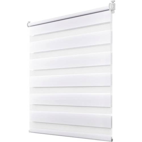 1pc double roller blind without drilling for windows double roller blind 100 cm wide duo roller blind sun protection suitable for living room bedroom and offices