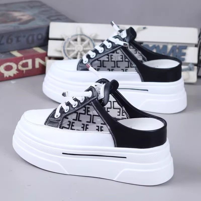 Image of Women's Low-top Casual, Breathable, And Thick-soled, For Daily , Walking, Street Shopping, And Casual Wear, Women Shoes