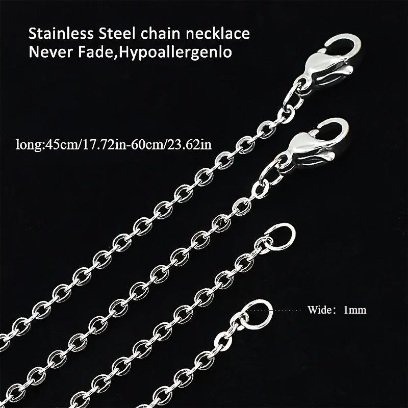 Adjustable Stainless Steel O-Link Chain, Multi-Functional Gift