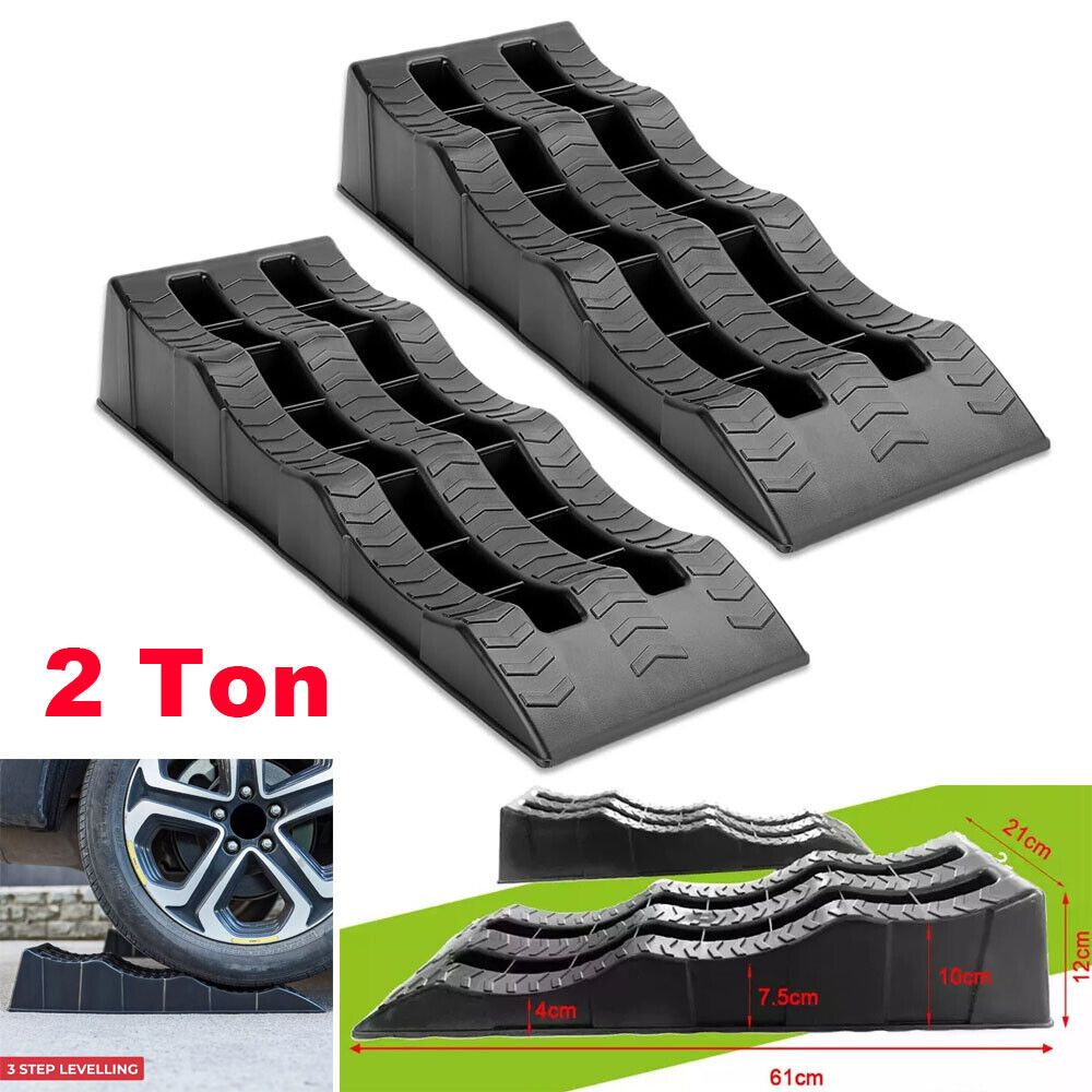 Temu 2 Db 4 Tonna TeherbíRáSú AutóEmelő Rampa, MűAnyag EmelőRáMpa, NehéZterheléSre Alkalmas-image
