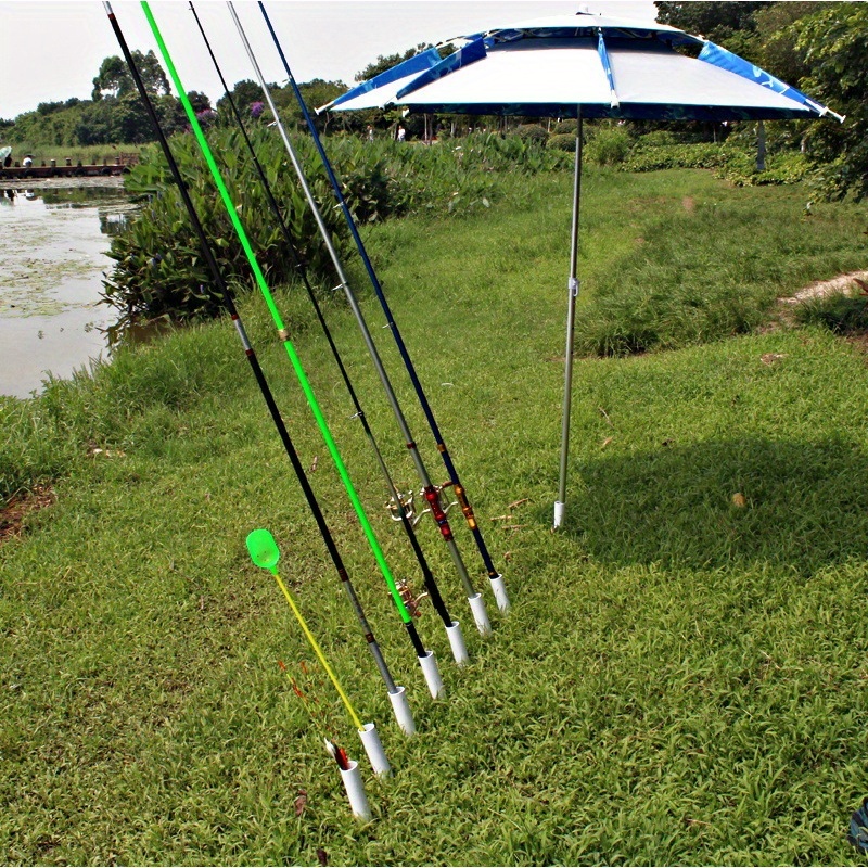 fishing rod holder 4 pack fishing pole holders ground simple - Temu  Mauritius
