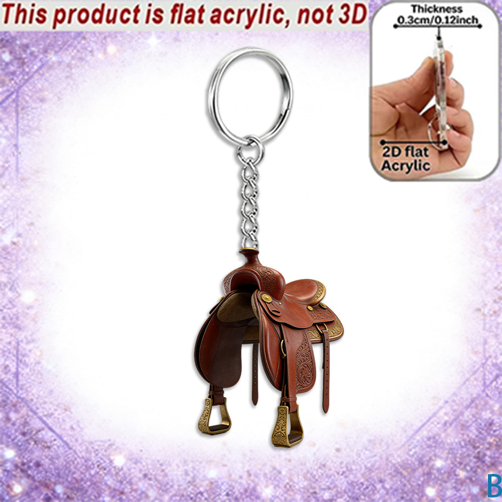 TEMU 2d Flat - 1pc 2d Flat, Exquisitely Designed Vibrant Acrylic Keychain, Suitable For Car Keys, Keys, Holiday Gifts, Decoration, Unisex, Perfect