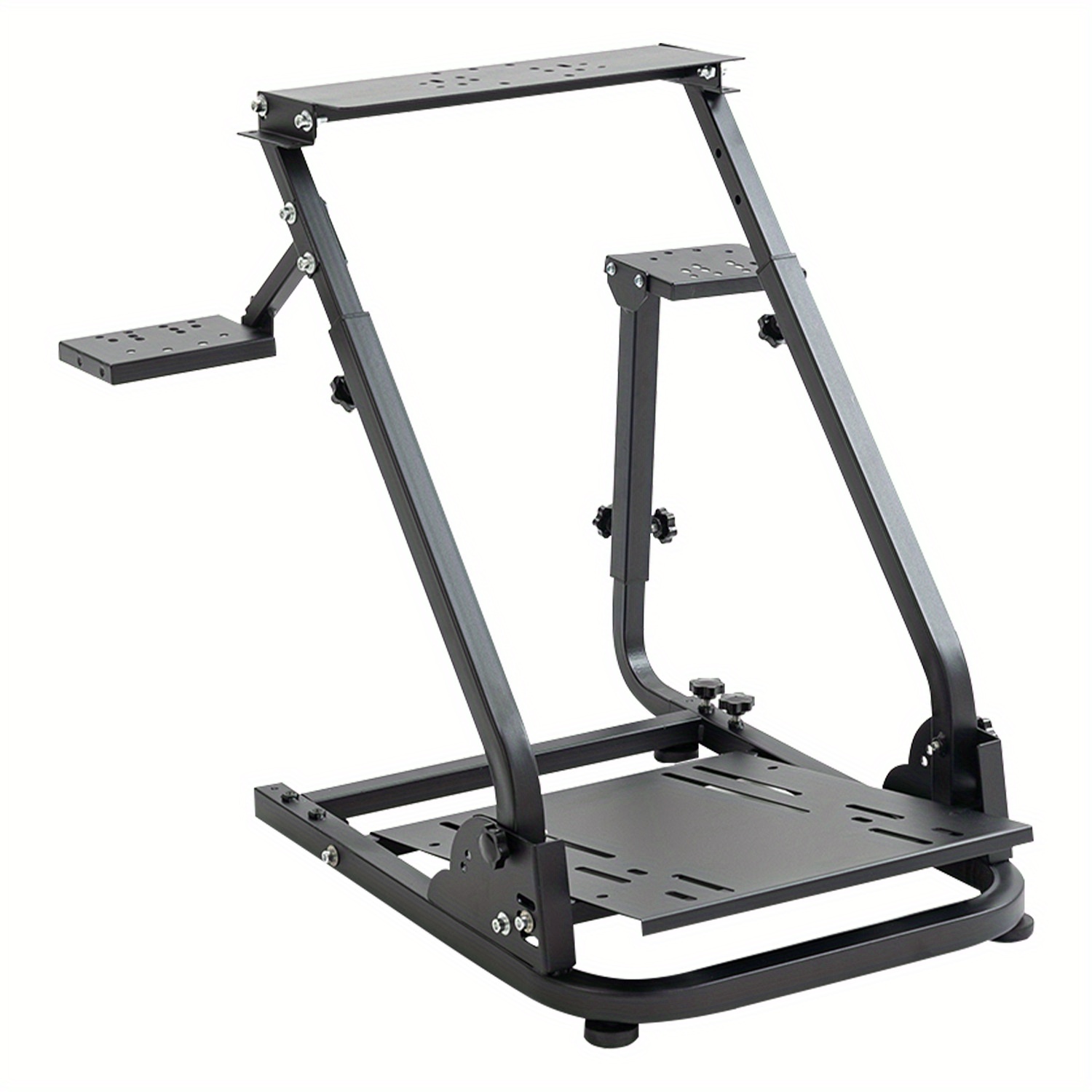 Image of Zootopo Racing Wheel Stand | For T80 Rs Gt Pxn, Foldable, Carbon Steel, Electronic Components Not Included
