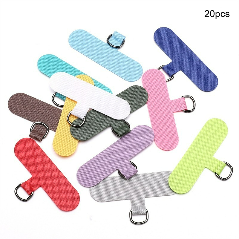 TEMU Set Of 20 Mobile Phone Lanyard Pads Featuring A Metal - Sturdy And Comfortable Straps For Shoulders And Neck, Suitable For Mobile Devices, Keys,