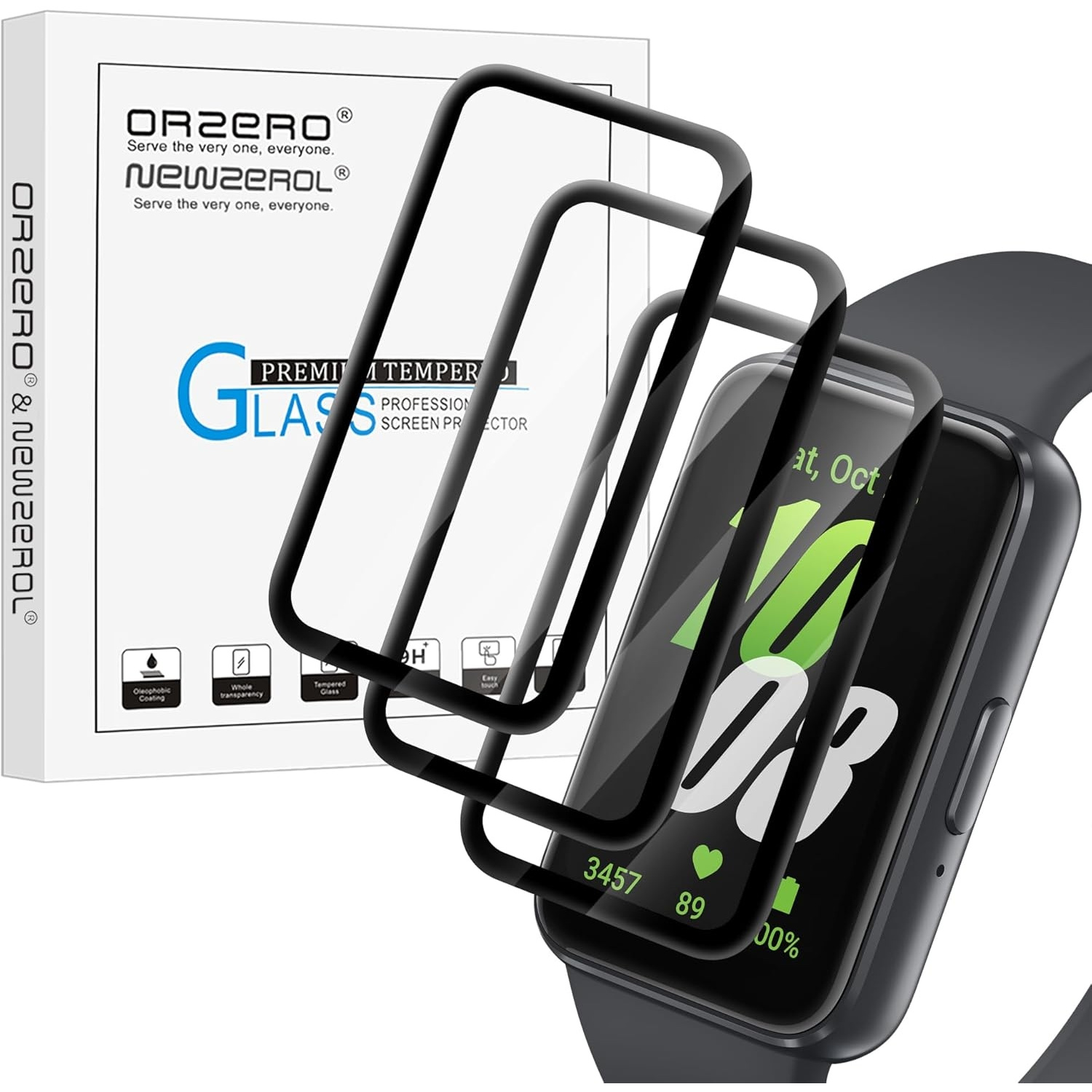 TEMU 3pcs Watch Screen Protector, Suitable For 3, And Pet (not Tempered Glass), Ultra-thin Hd Full Coverage, Anti-scratch, Anti-fingerprint