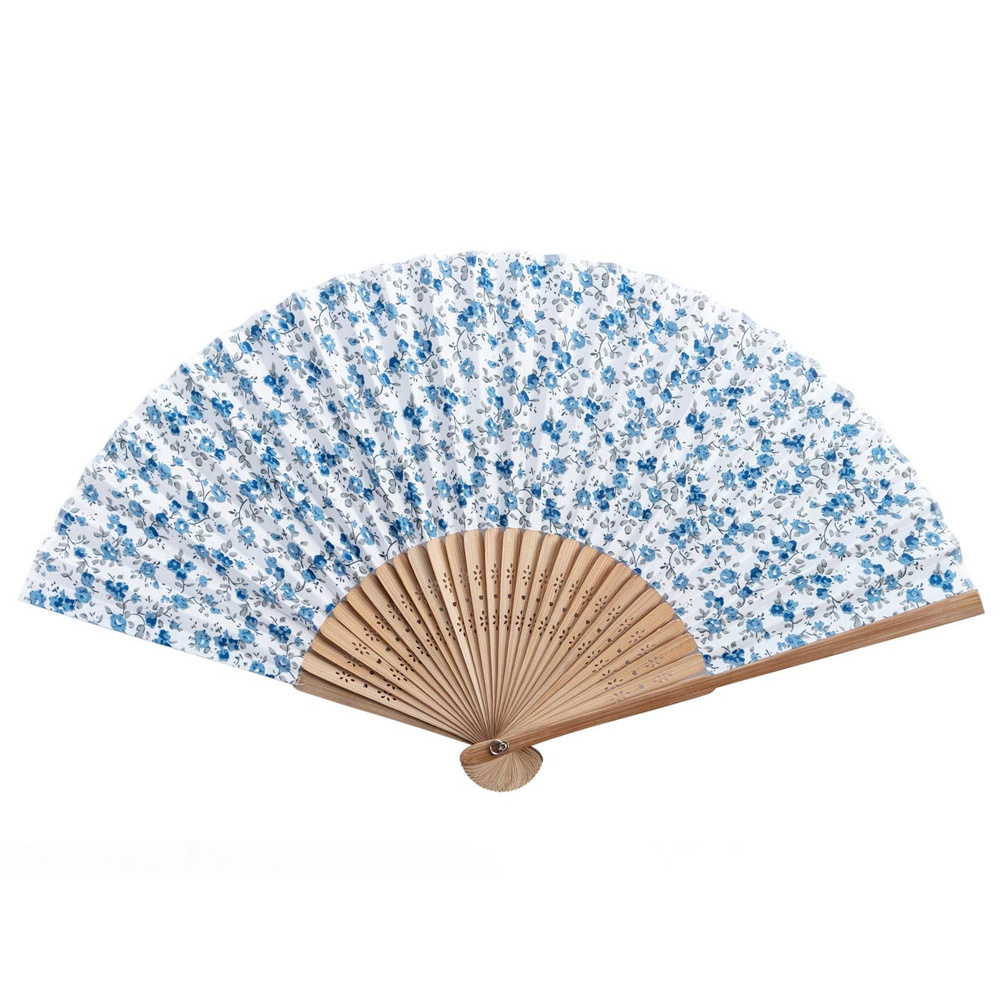 TEMU 1pc Handheld Fan Folding Fan Portable Outdoor Suitable For Sexy Role-playing Birthday Festival Flower