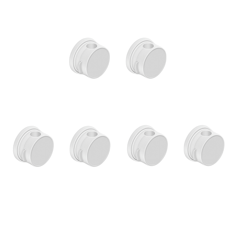 TEMU 6pcs Rotatable Magnetic , Non-slip Data Cable Holder, Desktop Phone Charging Line Clips, Car Data Cable Storage Clips, Practical Fixing Tool