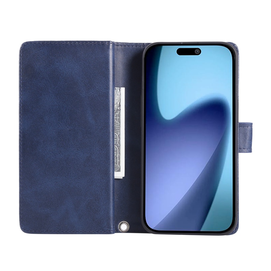Phone case: Premium Business Style Leather Case with Card Slot for iPhone 11 12 13 14 15 16 17 Plus Pro Max 17 17Pro 17Pro Max 17Air Full Coverage Shockproof Anti-Drop Phone Case